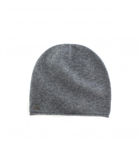 Smoke grey cashmere beanie Seeberger